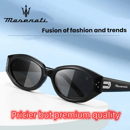 MASERATI UV400 Polarized Sunglasses Lightweight Frameless for Cycling Driving Outdoor Unisex Men Women Daily Sunglasses 20345