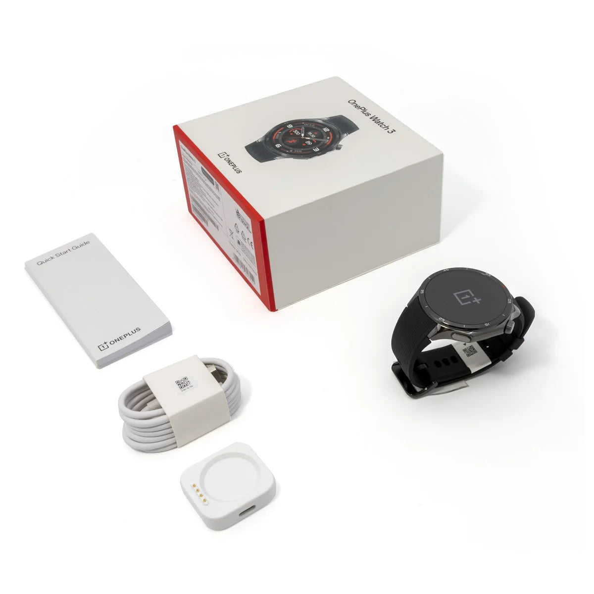 Global Version OnePlus Watch 3 Smart Watch 1.50inches LTPO AMOLED Display Snapdragon W5 Processor Dual Frequency GPS Wear OS