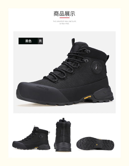 HUMTTO Hiking Shoes Men Winter Outdoor Sports Climbing Shoes hunting boots Warm outdoors ankle travel boots  Trekking Sneakers
