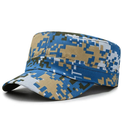 Unisex Cotton Men Cap Spring Summer Beach Outdoor Street Street Cool Church Sunhat Flat Top Hat With Red Star Dropshipping