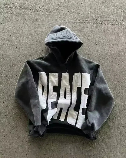 2025 American New Fashion Oversized Pattern Printed Zipper Hooded Sweater Men Y2K Gothic Harajuku Hip Hop Popular Couple Hoodies