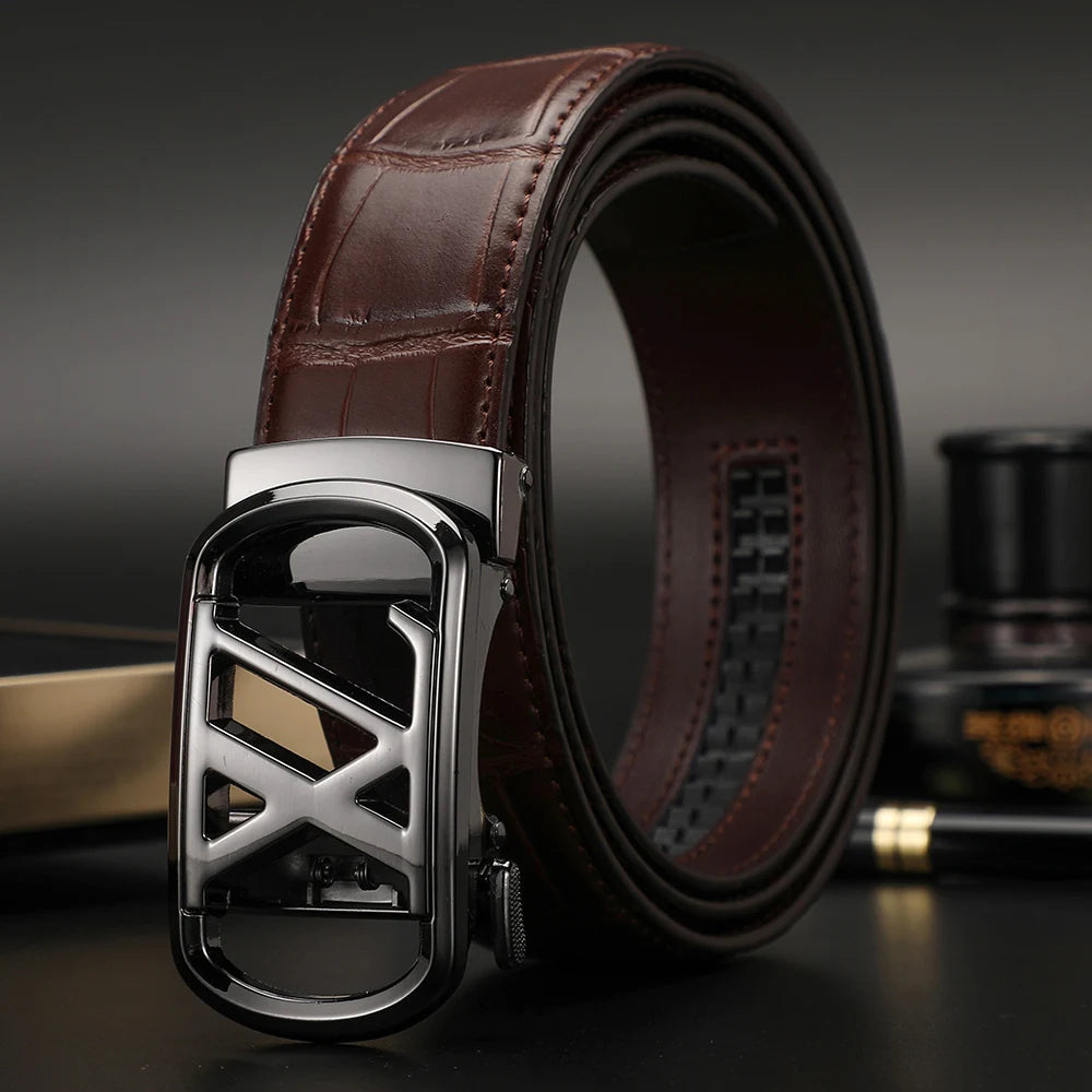High Quality Luxury Brand Designer Suit pants Belts Male Automatic Buckle Men belts Leather Belt for men Strap for Jeans