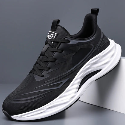 Men's Casual Running Shoes, Male Tennis Sneakers, Luxury Trainer, Race Breathable Shoes, Fashion Loafers