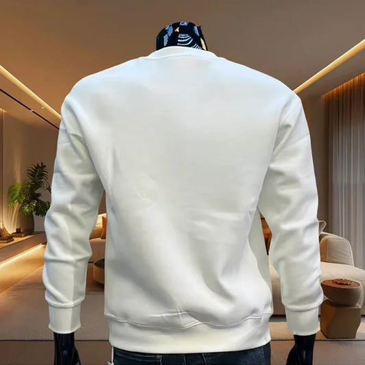 Hot Sales Autumn Winter Men's Sweatshirts Print O-Neck High Quality Casual Man Popular Sports Pullover Jogging Daily Simplicity