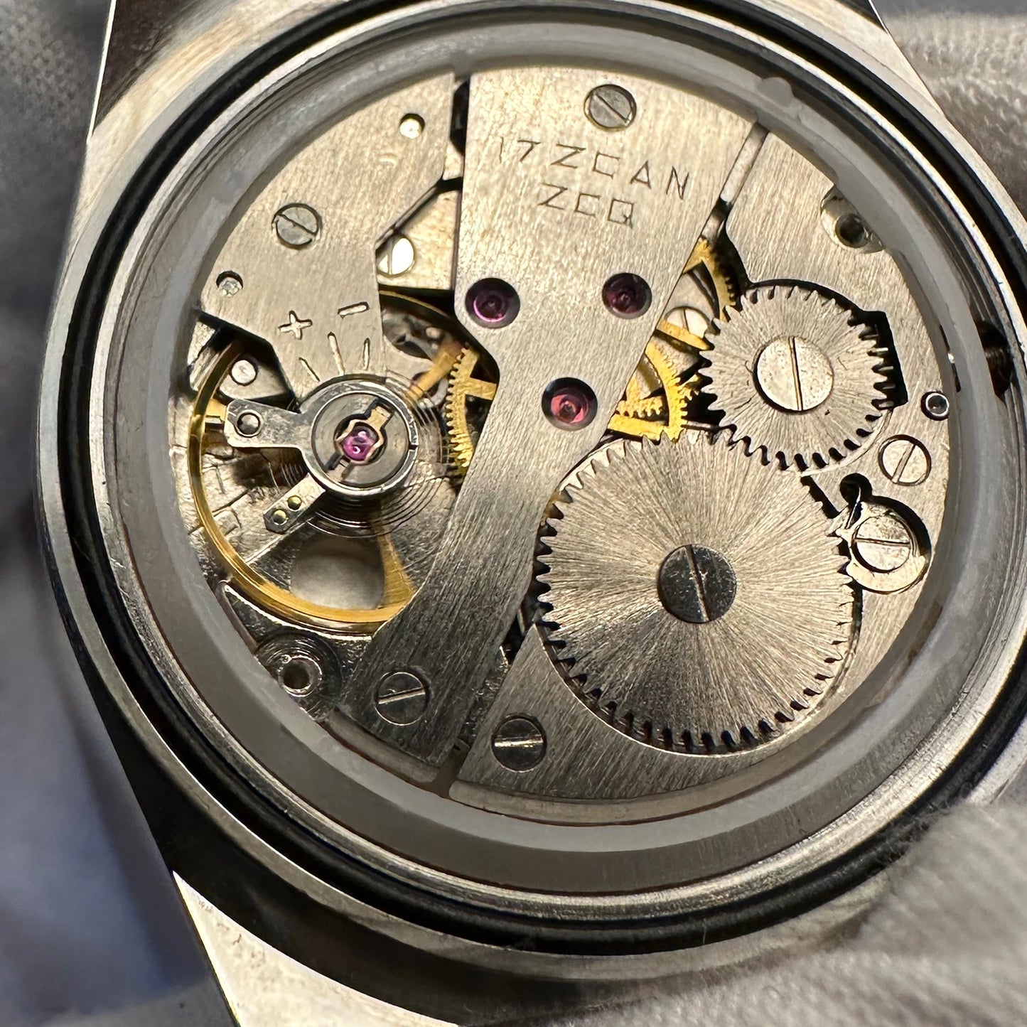 Shanghai Watches Sterile Dial Bauhaus Design 36mm Men's Mechanical Wristwatches Drop Shipper 7120