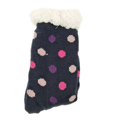 Christmas Gift Thermal Socks Women Winter Warm nightwear Plush Soft Floor Fuzzy Fluffy Fur Slipper Sock Thick Ladies Cute Cow