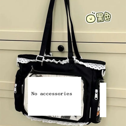 Ballet Girl Large Appetite Itabag Japanese Two-Dimension Single Shoulder Crossbody Bag Gift For Friends Women'S Handbag